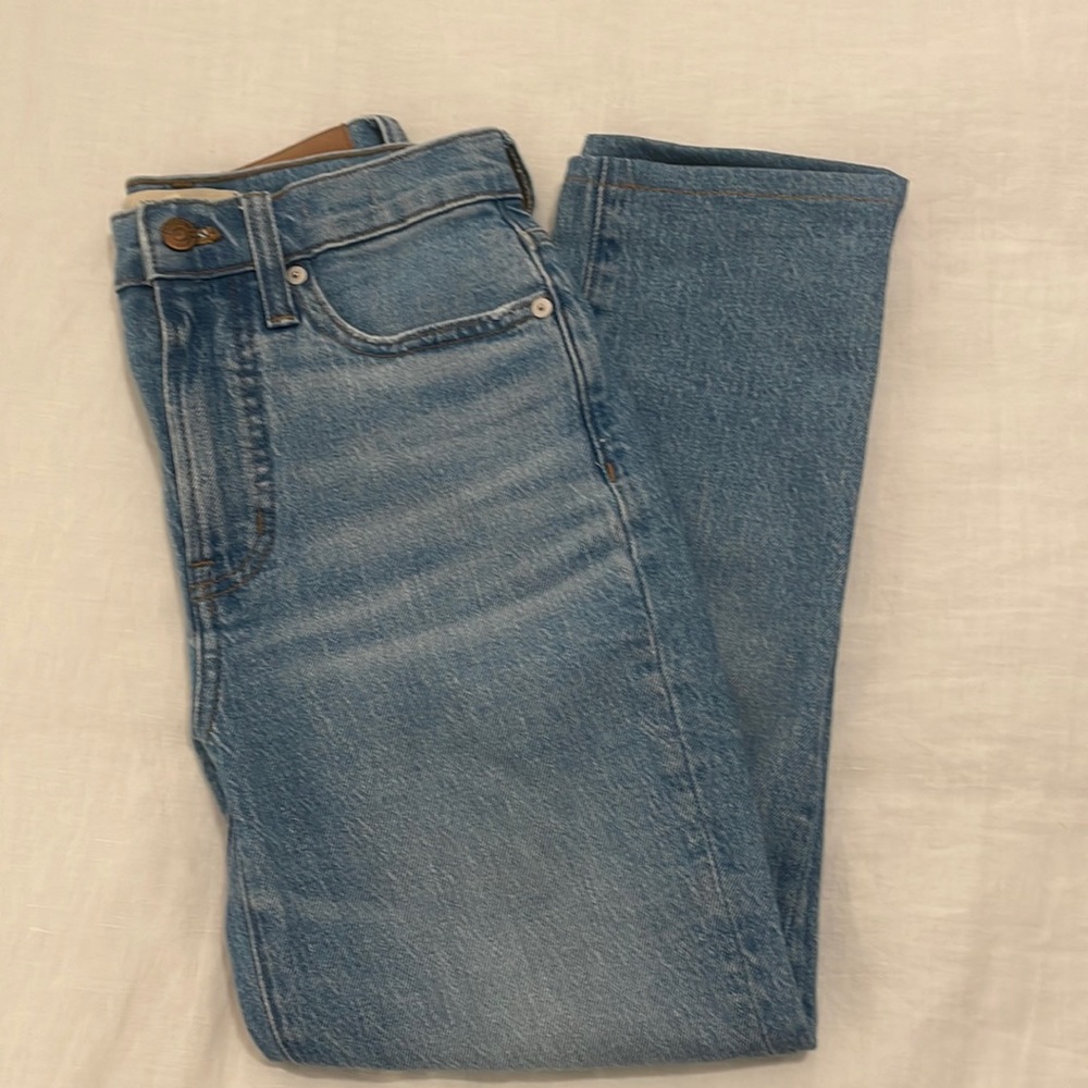 Madewell Size 24 Perfect Vintage Jean - Light Blue